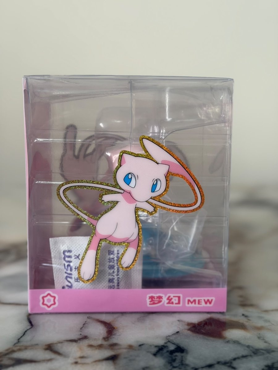 Mew Funism Twinkmont Figure by PokiNello TCG on MYNTED