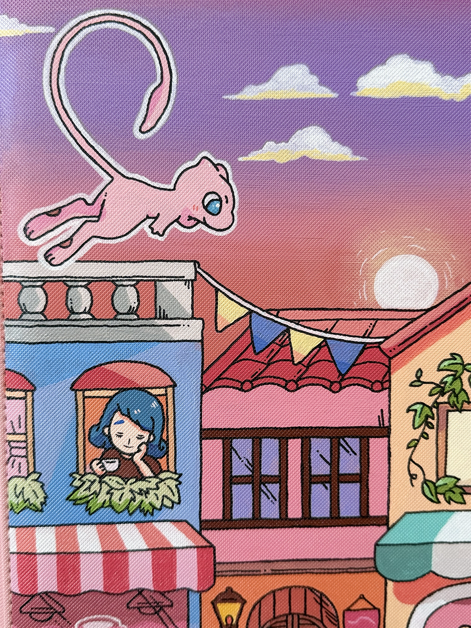 Mew 151 Promo - Hand-painted VaultX Binder