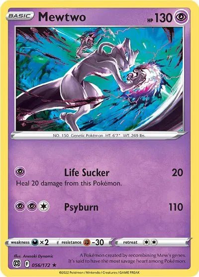 Mewtwo 056/172 · Normal (Brilliant Stars) by ISB Collector on MYNTED