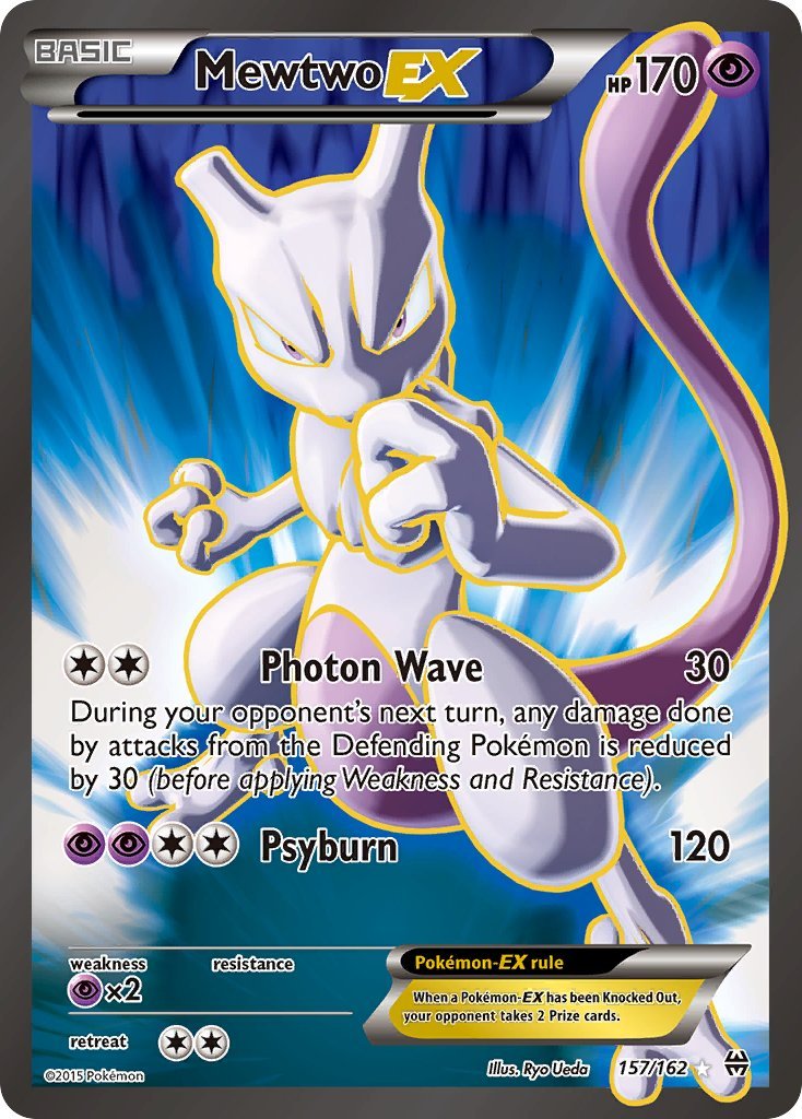 Mewtwo EX (157 Full Art) BREAKthrough Ultra Rare 157 by PokeSource on MYNTED