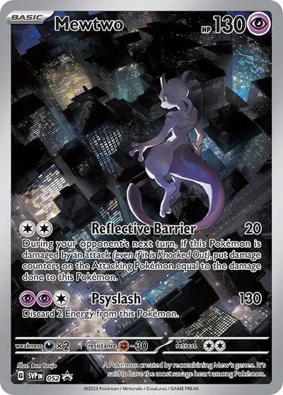 Mewtwo - Scarlet & Violet Promo - Promo 052 - English by MechaKai Collectibles on MYNTED