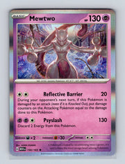 Scarlet & Violet 151 #150/165 Mewtwo Rare