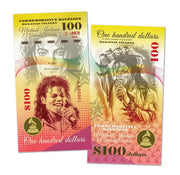 Michael Jackson Grammy Awards 100 Dollars UNCB banknote by UNCB on MYNTED