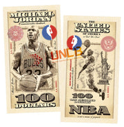 Michael Jordan 100 Dollars UNCB banknote by UNCB on MYNTED
