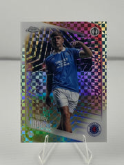 Mikey Moore X-Fractor 56 - 2025-26 Topps Chrome UEFA Club Competitions by Compiler AE on MYNTED