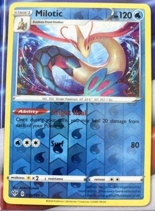 Milotic [Reverse Holo] 39 Pokemon Darkness Ablaze by Moe‘s Vault on MYNTED