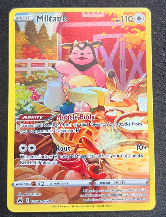 Miltank - Crown Zenith: Galarian Gallery - Holo Rare - GG24/GG70 by Kus Collects on MYNTED
