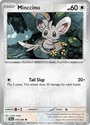 Minccino (Master Ball Pattern) 075/086 (Black Bolt) by Mikeepulls on MYNTED