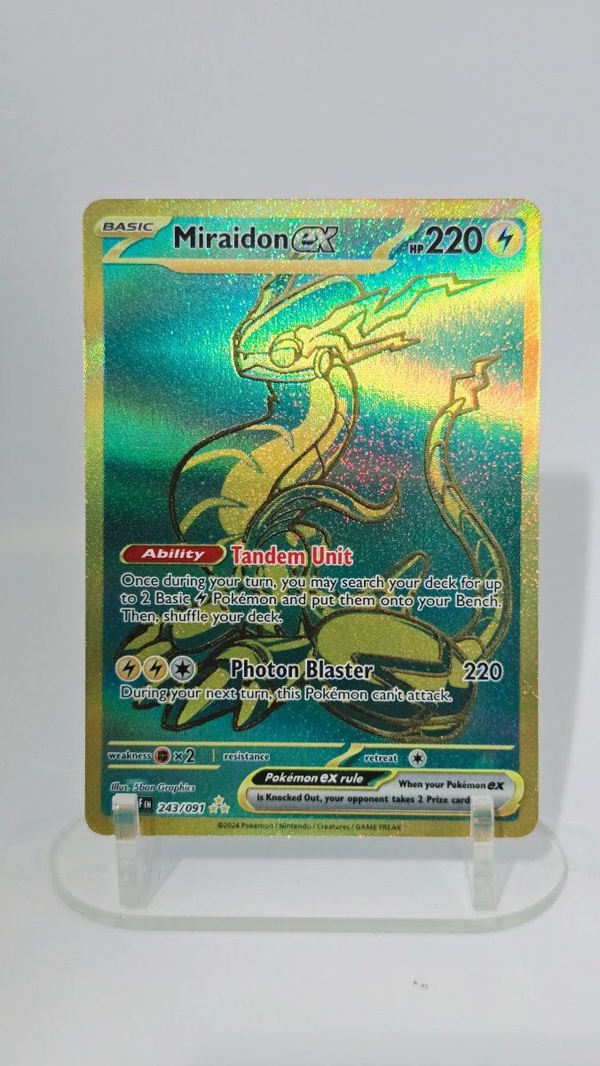 Miraidon ex - Paldean Fates - HR 243/091 - English by MechaKai Collectibles on MYNTED