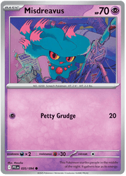 Misdreavus 035/094 Reverse Holo | Mega Evolution – Phantasmal Flames by Worth the XP on MYNTED