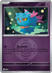 Misdreavus (Dusk Ball) 085/217 Reverse Holo | Mega Evolution – Ascended Heroes by Worth the XP on MYNTED