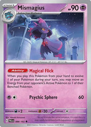 Mismagius 088/193 · Normal (Paldea Evolved) by Devastation Collectibles on MYNTED