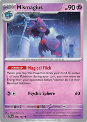 Mismagius 088/193 Normal · Paldea Evolved (PAL) by PokeMarsi on MYNTED