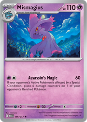 Mismagius (Holofoil) Ascended Heroes Rare 086/217 by PokeSource on MYNTED