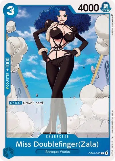 Miss Doublefinger(Zala) OP01-080 (Romance Dawn) by Lmerj Collects on MYNTED