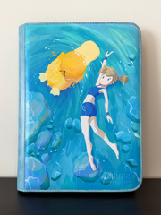 Misty's Psyduck - Hand-painted TCGuard Binder