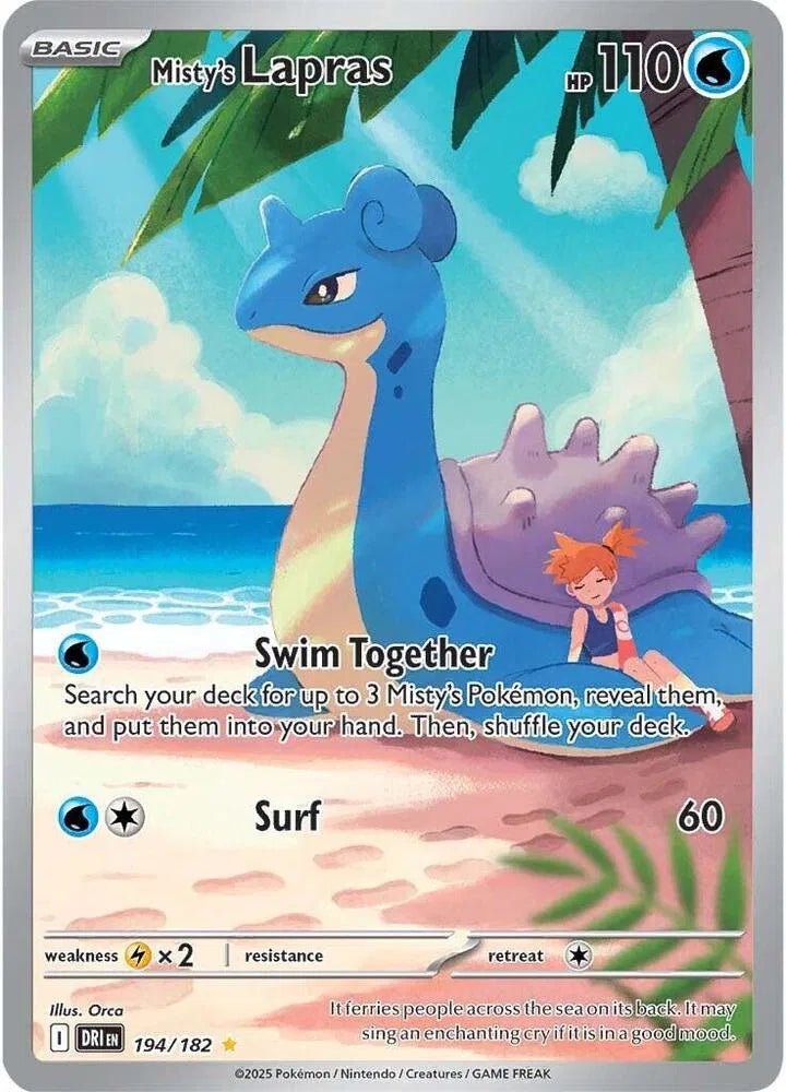 Misty's Lapras by JAV Kolektibols on MYNTED