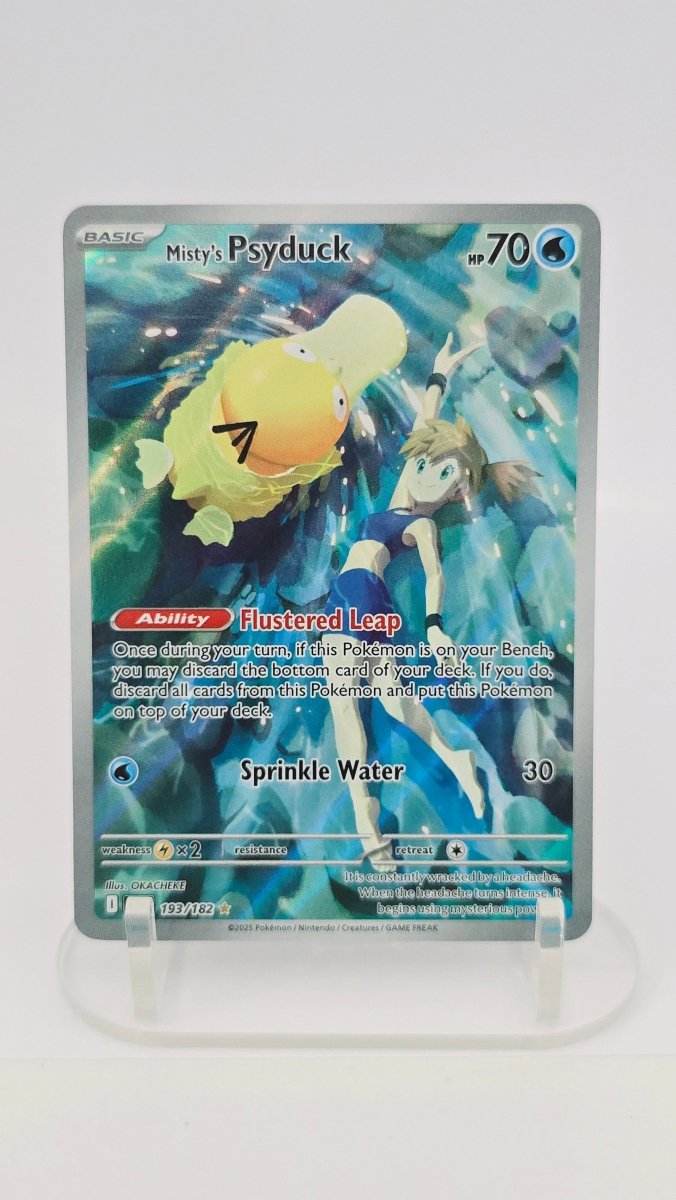 Misty's Psyduck - Destined Rivals - IR 193/182 - English by MechaKai Collectibles on MYNTED
