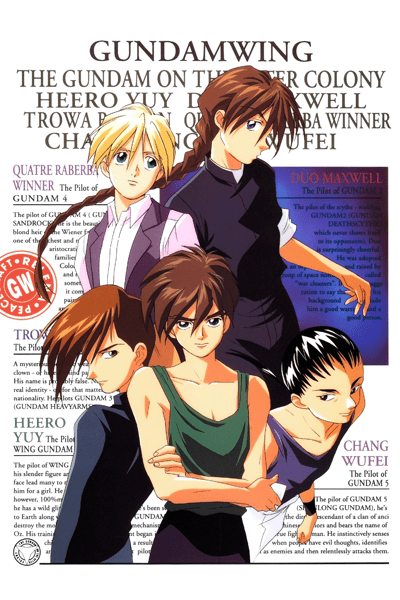 Mobile Suit Gundam Wing - Jumbo Card by TCGDON on MYNTED