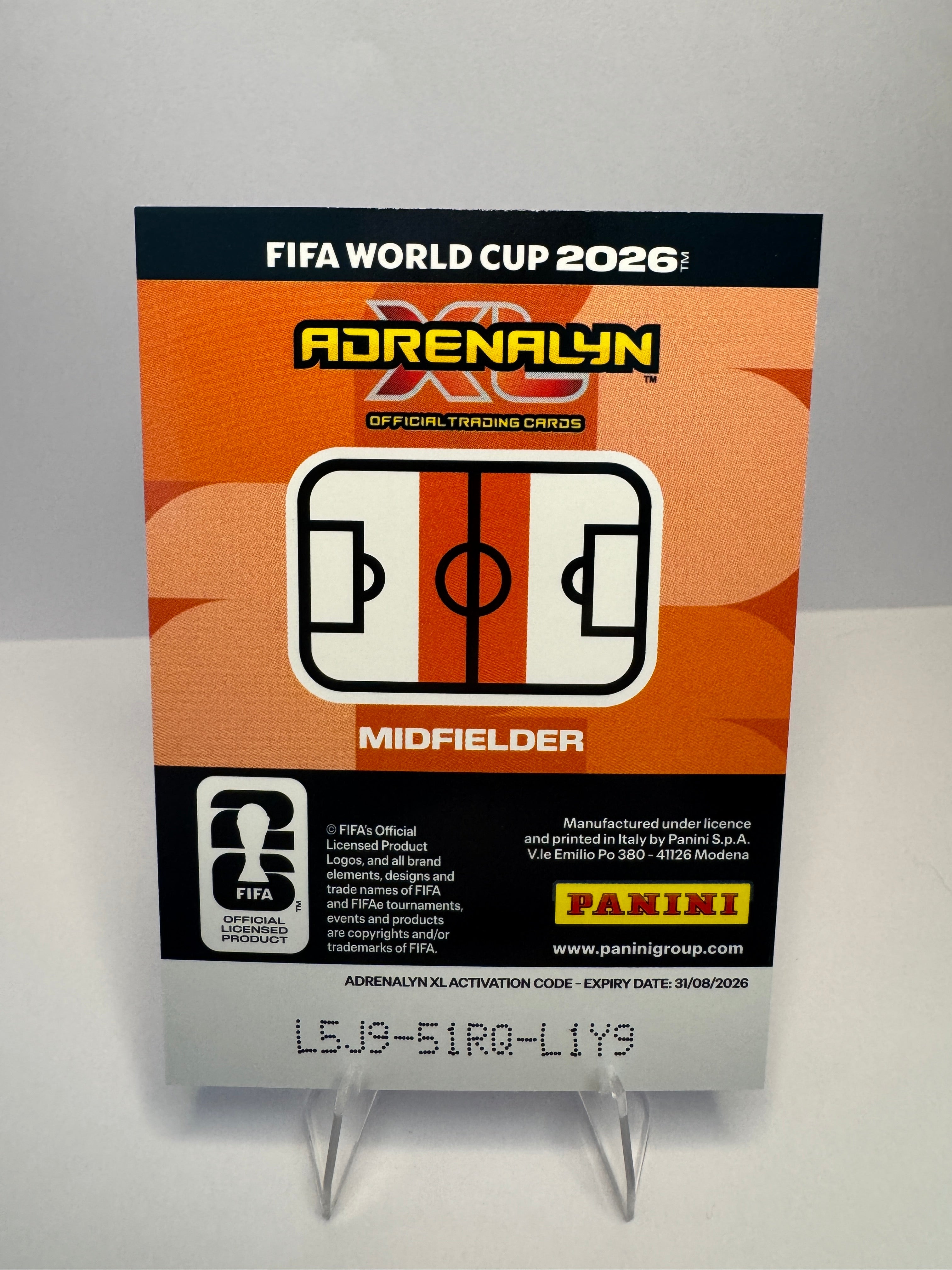 Luka Modrić Limited Edition — Panini FIFA World Cup 2026 Adrenalyn XL — Croatia