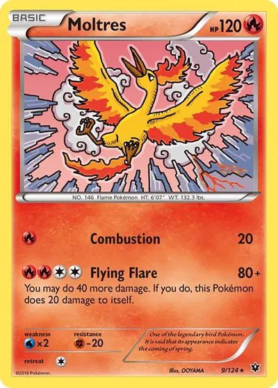Moltres Fates Collide 9/124 by The Greatest on MYNTED