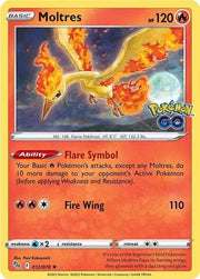 Moltres - Pokemon Go - Holo Rare 012/078 - English by MechaKai Collectibles on MYNTED