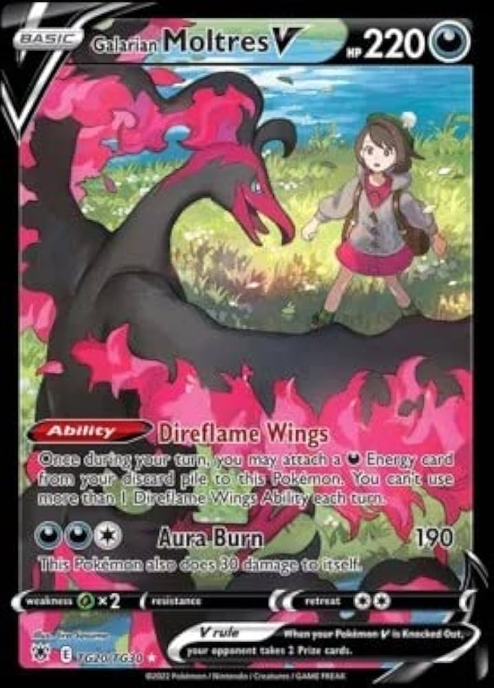 Galarian Moltres V TG20/TG30