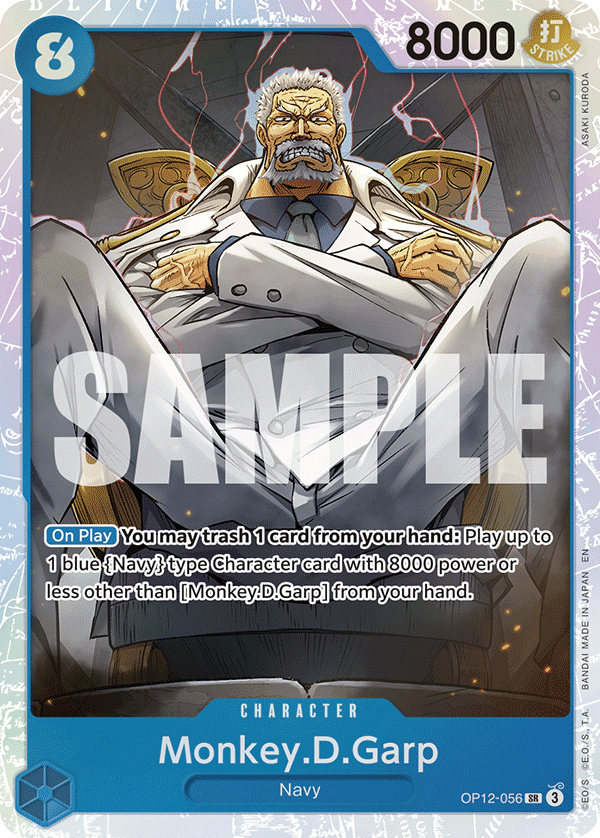 Monkey.D.Garp OP12 - 056 by PlayVault on MYNTED