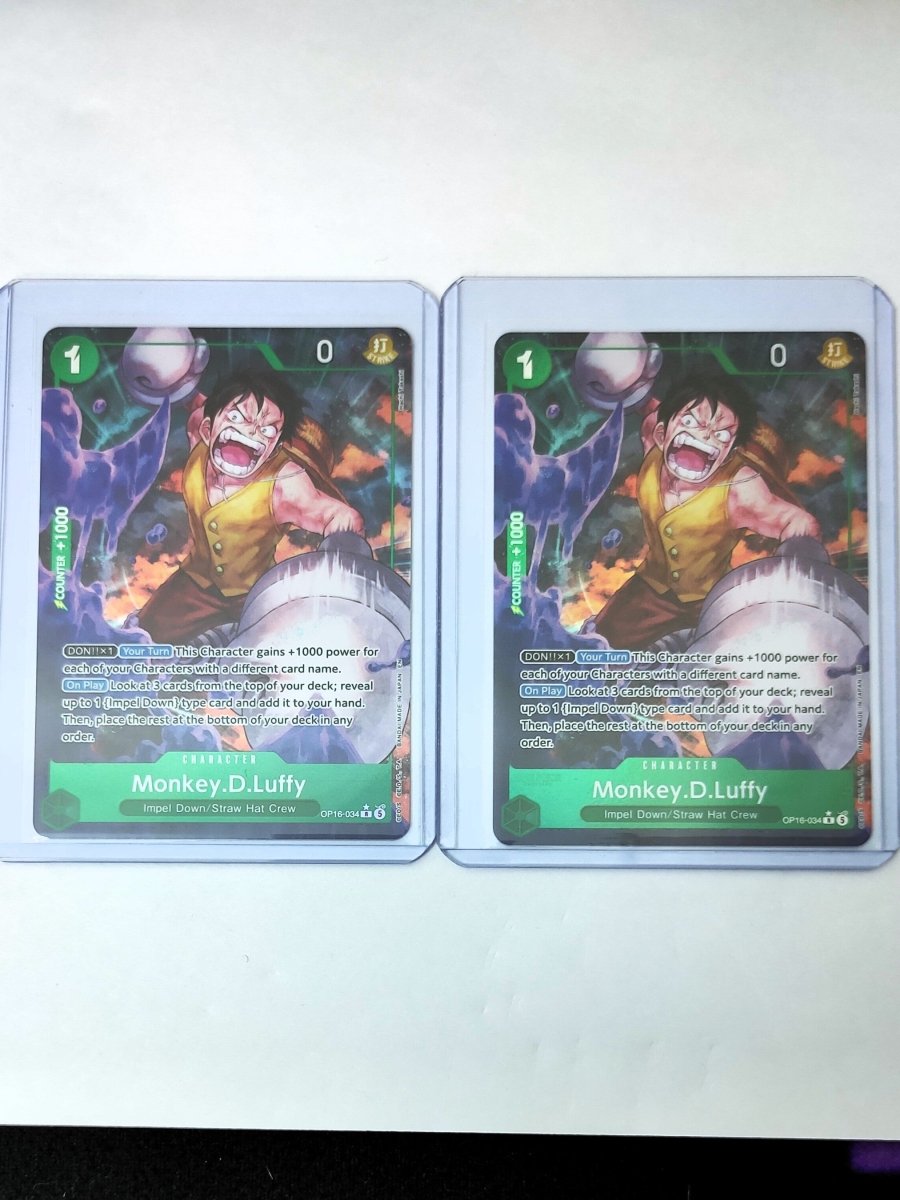 Monkey.D.Luffy (034) (Alternate Art) R OP16-034 by OP Strike TCG on MYNTED