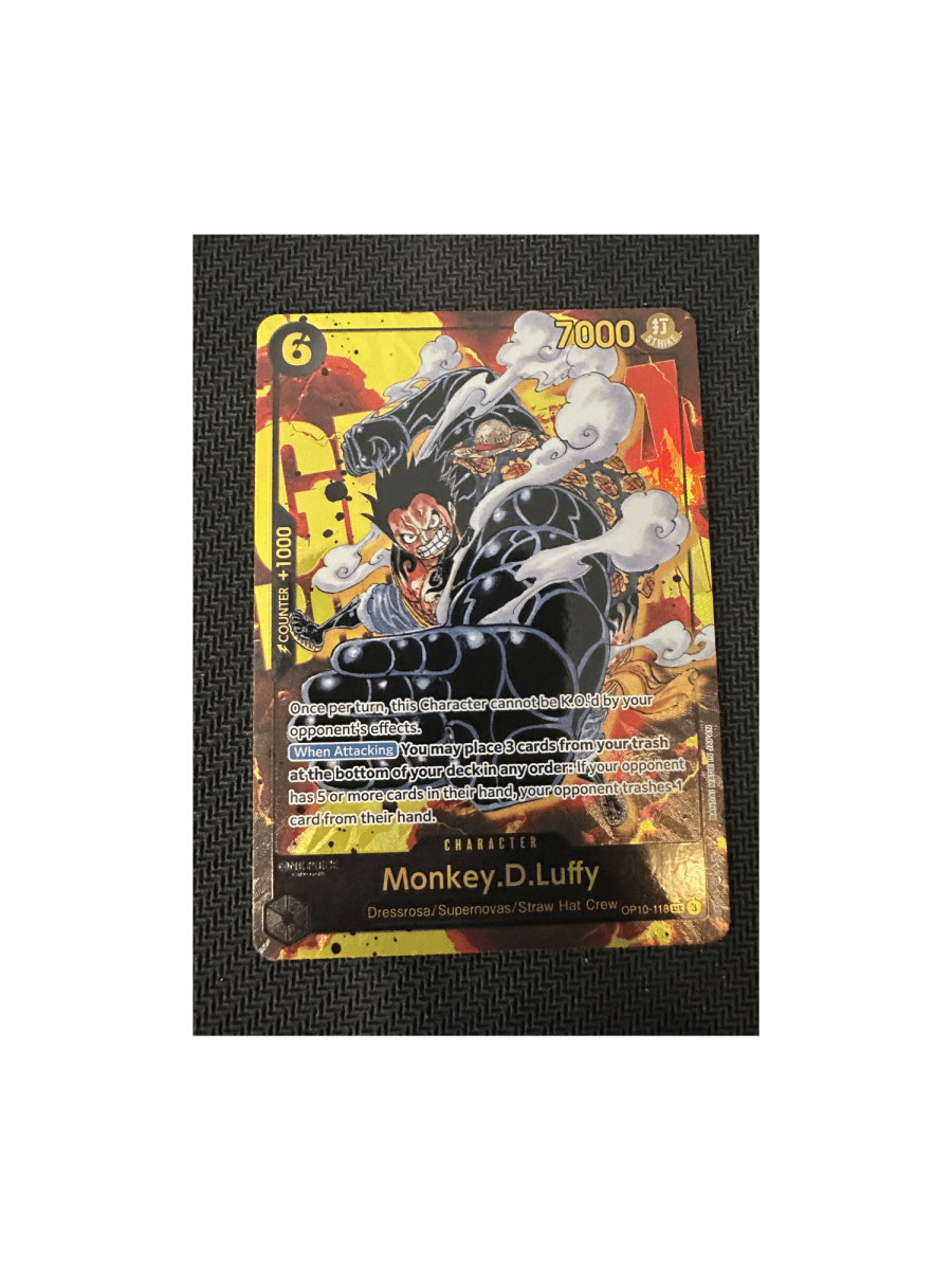 Monkey.D.Luffy (118) (Parallel) Royal Blood SEC OP10-118 by tradin9ape on MYNTED