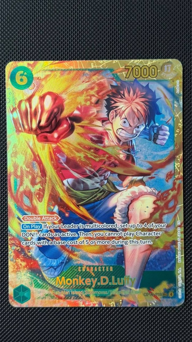 Monkey.D.Luffy (118) (SEC) Carrying On His Will SEC OP13-118 by Nz TCG on MYNTED