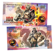 Mortal Combat - Shao Kahn 100 Rubles UNCB banknote by UNCB on MYNTED