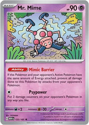 Mr. Mime - 122/165 - Reverse Holofoil by The Archive Stop on MYNTED