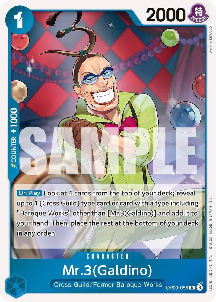 Mr.3(Galdino) - OP09-056 (Reprint) (Premium Booster -The Best- Vol. 2) by Fabio’s Black Box on MYNTED
