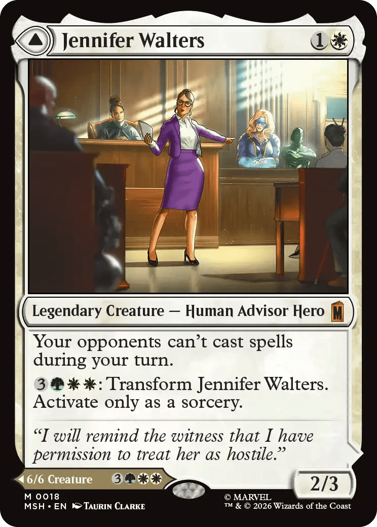 MTG: Jennifer Walters / Marvel Super Heroes / Magic by FunDemons on MYNTED