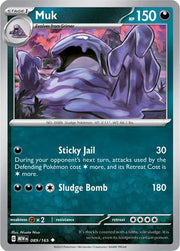 Muk - 089/165 - Reverse Holofoil