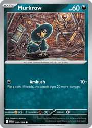 Murkrow 057 - Phantasmal Flames by PokéPW on MYNTED