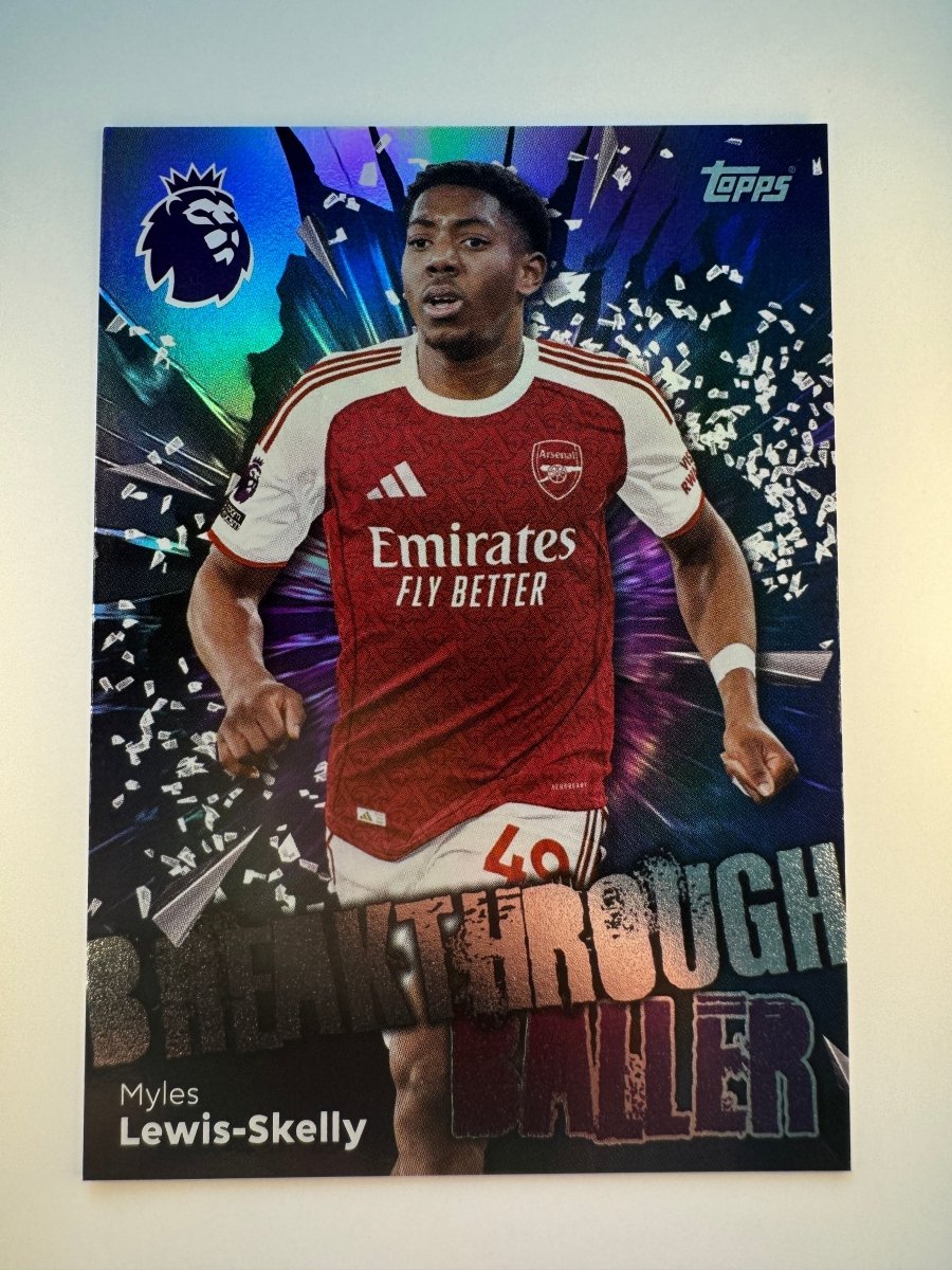 Myles Lewis - Skelly Breakthrough Baller — 2025 - 26 Topps Premier League — Arsenal RC by KitRoom Cards on MYNTED