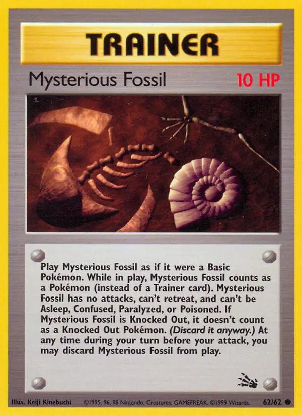 Mysterious Fossil - 62/62 - Fossil (Unlimited) by The Archive Stop on MYNTED