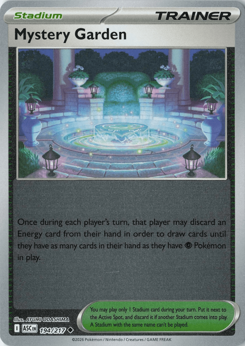 Mystery Garden - 194/217 (Reverse Holo) ME: Ascended Heroes (ASC) by SAFAQATI on MYNTED