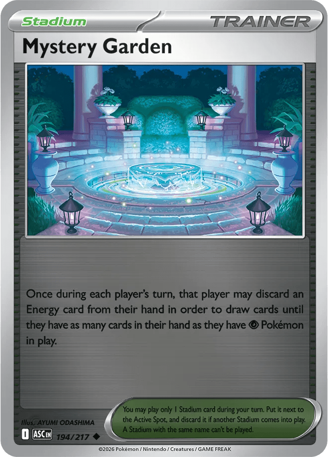 Mystery Garden - 194/217 - Reverse Holofoil by The Archive Stop on MYNTED