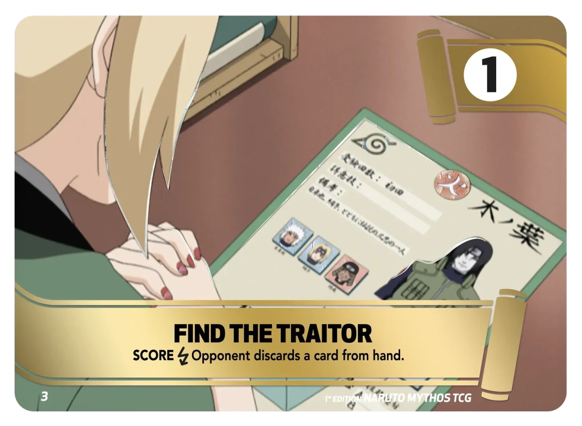 Mythos Naruto Konoha Shido 1st Edition : Find the Traitor MSS-03 by Fabio’s Black Box on MYNTED