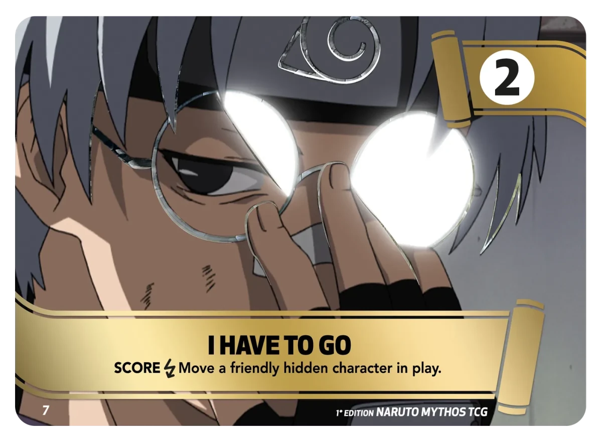 Mythos Naruto Konoha Shido 1st Edition : I Have to Go MSS-07 by Fabio’s Black Box on MYNTED