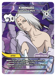Mythos Naruto Konoha Shido 1st Edition : Kimimaro Earth Curse Mark 123 RARE by Fabio’s Black Box on MYNTED