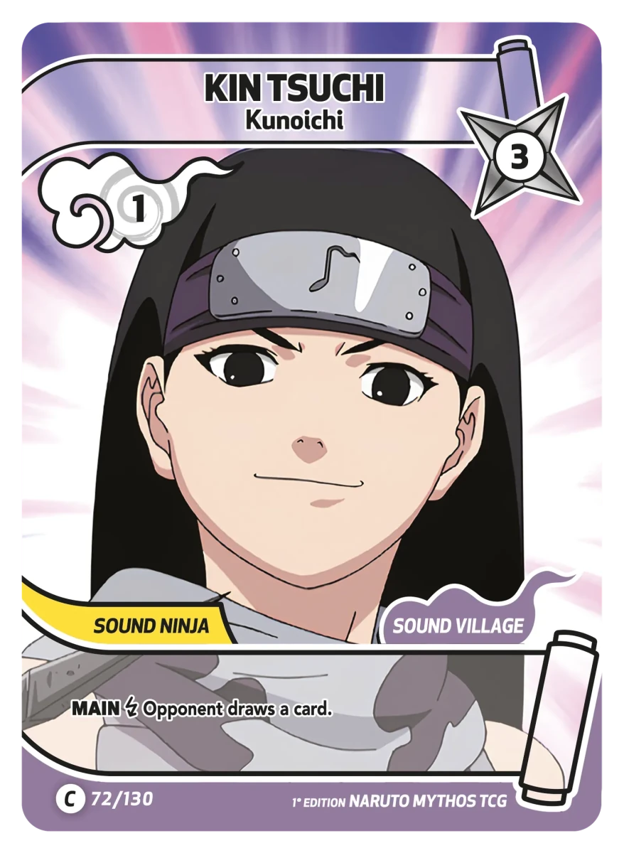 Mythos Naruto Konoha Shido 1st Edition : Kin Tsuchi Kunoichi 072C-Holo by Fabio’s Black Box on MYNTED