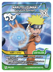 Mythos Naruto Konoha Shido 1st Edition : Naruto Uzumaki Fury of the Rasengan 108 RARE by Fabio’s Black Box on MYNTED