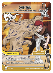 Mythos Naruto Konoha Shido 1st Edition : One-Tail Partial transformation 076UC-Holo by Fabio’s Black Box on MYNTED