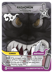 Mythos Naruto Konoha Shido 1st Edition : Rashomon Summoning 067UC-Holo by Fabio’s Black Box on MYNTED