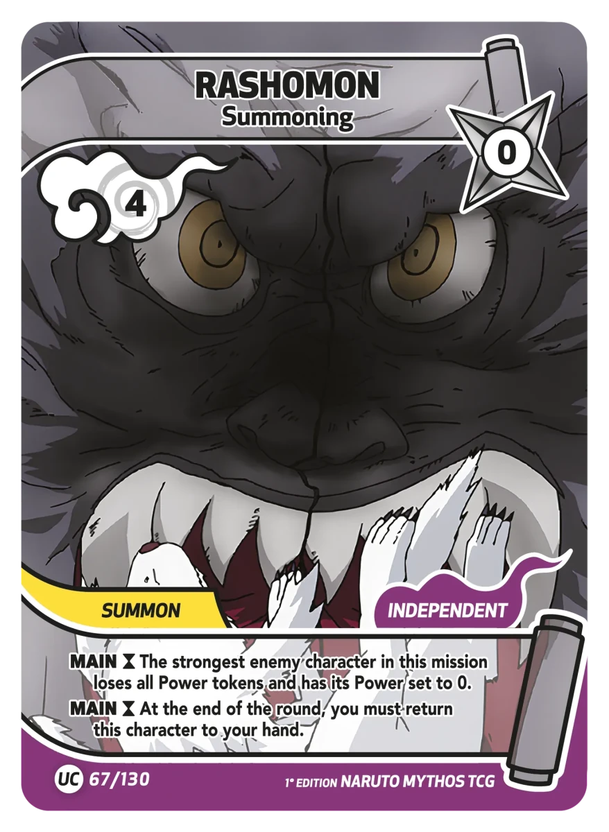Mythos Naruto Konoha Shido 1st Edition : Rashomon Summoning 067UC-Holo by Fabio’s Black Box on MYNTED