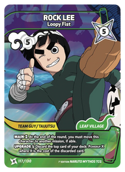 Mythos Naruto Konoha Shido 1st Edition : Rock Lee Loopy Fist 117 RARE by Fabio’s Black Box on MYNTED